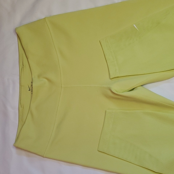 Nike Pants - NIKE neon yellow/green workout tights